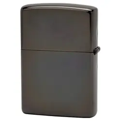 فندک زیپو کاستوم ادیشن کد Zippo Owl Lucky Charm Black Nickel