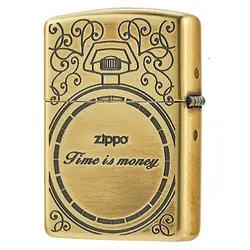 فندک زیپو کاستوم ادیشن طلایی کد Zippo Armor Shel Watch Inlay BS2-81b