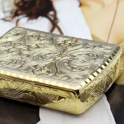 فندک زیپو کاستوم ادیشن طلایی کد Zippo Armor King gold-plated