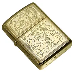 فندک زیپو کاستوم ادیشن طلایی کد Zippo Armor King GD