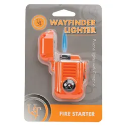 فندک گازی با قطب نما یو‌اس‌تی Wayfinder Lighter, Orange