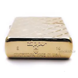 فندک زیپو کاستوم Zippo 162GCW Gold