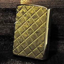 فندک زیپو کاستوم Zippo 162GCW Gold