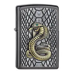 فندک زیپو کاستوم ادیشن کد 2005928 Zippo Cobra Emblem