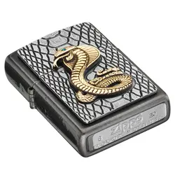 فندک زیپو کاستوم ادیشن کد 2005928 Zippo Cobra Emblem