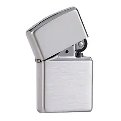 فندک زیپو تمام نقره آرمورکیس مات کد 27