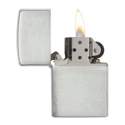 فندک زیپو تمام نقره آرمورکیس مات کد 27