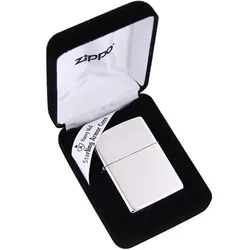 فندک زیپو تمام نقره آرمورکیس مات کد 27