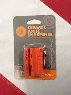 چاقو تیز کن یو‌اس‌تی Ceramic Knife Sharpener, Orange