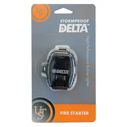 فندک گازی ضد آب یو‌اس‌تی Delta Stormproof Lighter, Black