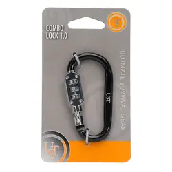 کارابین با قفل رمزی یو‌اس‌تی UST Combo Lock 1.0, Black