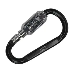 کارابین با قفل رمزی یو‌اس‌تی UST Combo Lock 1.0, Black
