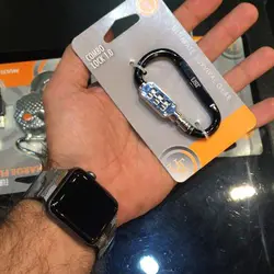 کارابین با قفل رمزی یو‌اس‌تی UST Combo Lock 1.0, Black