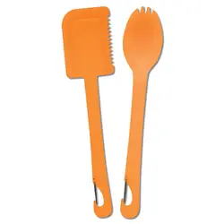 قاشق و چنگال کمپینگ یو اس تی KLIPP Spork & Spatula Orange