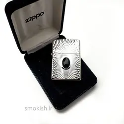 فندک زیپو روکش پلاتین Zippo DC Power Onyx Stone