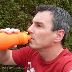 بطری آب جمع شو یو اس تی FlexWare Water Bottle Orange