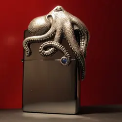 فندک زیپو سه بعدی با نشان اختاپوس  مدل  2004772 OCTOPUS 3D