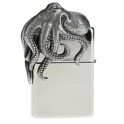 فندک زیپو سه بعدی با نشان اختاپوس  مدل  2004772 OCTOPUS 3D