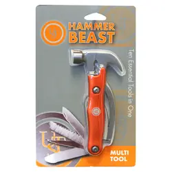 چکش 10 کاره یو‌اس‌تی Hammer Beast Multi-Tool, Orange