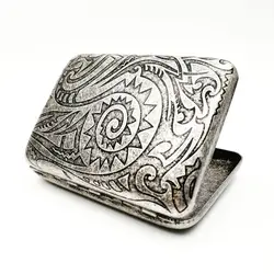 کیس سیگار Antique Silver