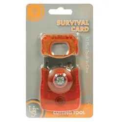 کارت تول 13 کاره یو‌اس‌تی Survival Card Tool, Orange