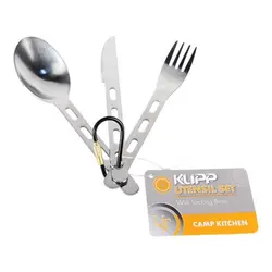 قاشق و چنگال سفری یو اس تی KLIPP Utensil Set