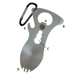 ابزار 5 کاره یو اس تی Spork Multi-Tool Titanium