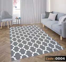 روفرشی طرح هندسی زمینه توسی