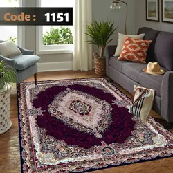 روفرشی طرح کلاسیک زمینه زرشکی