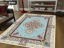 روفرشی طرح کلاسیک زمینه ابی