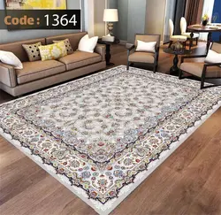 روفرشی طرح افشان زمینه توسی