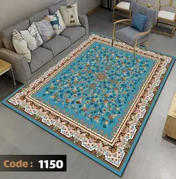 روفرشی طرح اذرگون زمینه ابی