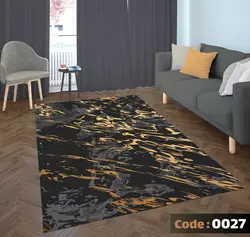 روفرشی طرح ابرو باد مشکی طلایی