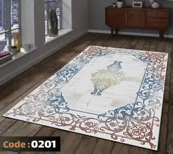 روفرشی طرح کلاسیک قرمز و ابی