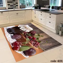 فرشینه اشپزخانه طرح مربای گیلاس 4131