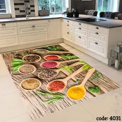فرشینه اشپزخانه طرح قاشق ادویه 4031-8