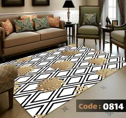 روفرشی طرح لوزی زمینه سفیذ