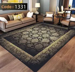 روفرشی طرح مشکی طلایی