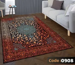 روفرشی طرح سنتی بلوچی قرمز