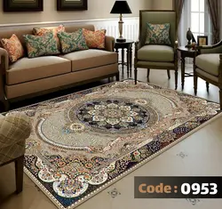 روفرشی طرح الیسا رنگ نسکافه ای