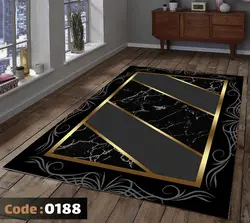 روفرشی طرح فانتزی مشکی مورب