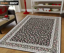 روفرشی طرح افشان زمینه مشکی