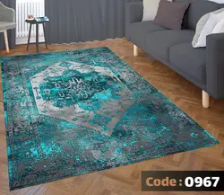 روفرشی طرح وینتیج فیروزه ای