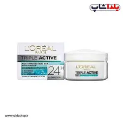 کرم آبرسان لورآل triple active اصل و وارداتی از دبی فقط در yaldashop.ir
