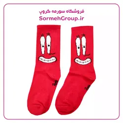 جوراب فانتزی ساق دار آقای خرچنگ | سورمه گروپ