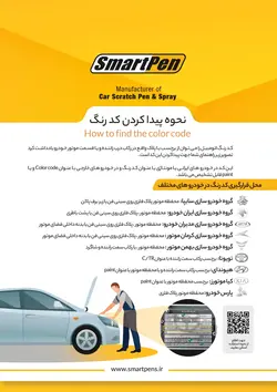 اسپری رنگ ماشین سفید سایپا 1150501 | فروشگاه اسمارت پن