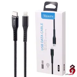 کابل تبدیل فست شارژ Verity CB3132C Type-C To Lightning 1m