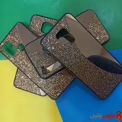 قاب آینه ای پولکی طلایی سامسونگ A51