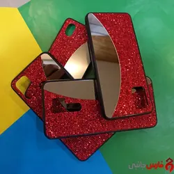قاب آینه ای پولکی قرمز سامسونگ A51