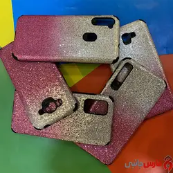 قاب اکلیلی پولکی سفید صورتی سامسونگ J5 Prime